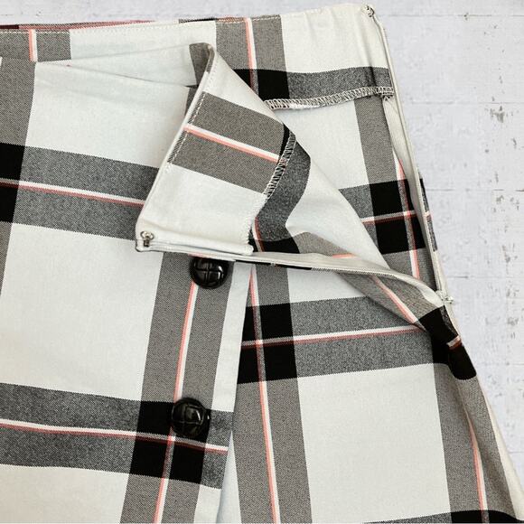 Urban Outfitters School Girl Light Blue Plaid Academia Skirt Size Medium - Picture 9 of 10